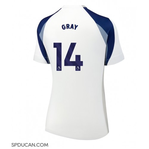 Zenski Nogometni Dres Tottenham Hotspur Archie Gray #14 Domaci 2025-26 Kratak Rukav Zenski Nogometni Dres Tottenham Hotspur Archie Gray #14 Domaci 2025-26 Kratak Rukav
